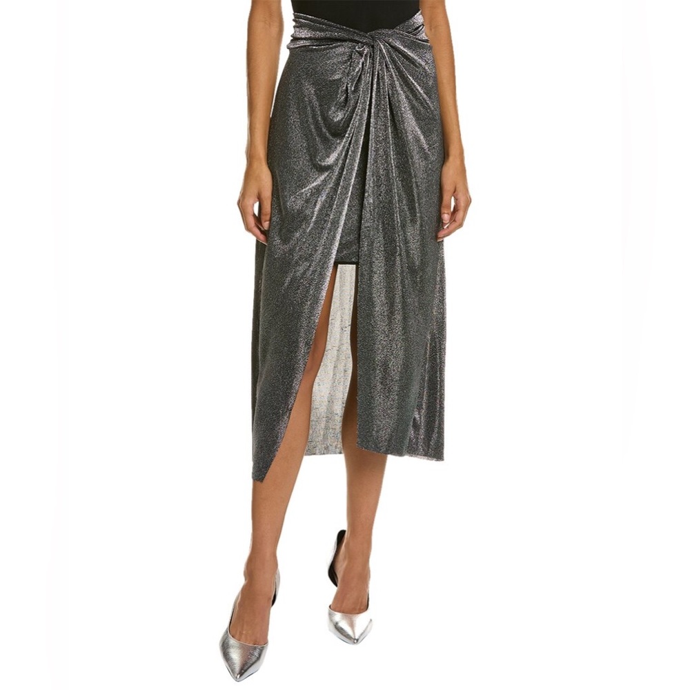 Allsaints Sami Metallic Skirt Women's